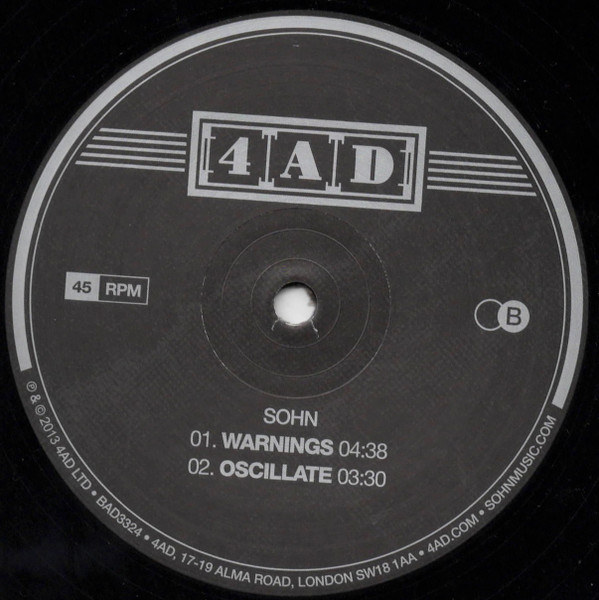 SOHN - Bloodflows | 4AD (BAD3324) - 4