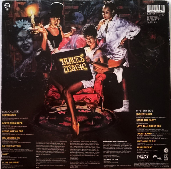 Salt 'N' Pepa - Blacks' Magic | FFRR (828 164-1) - 2