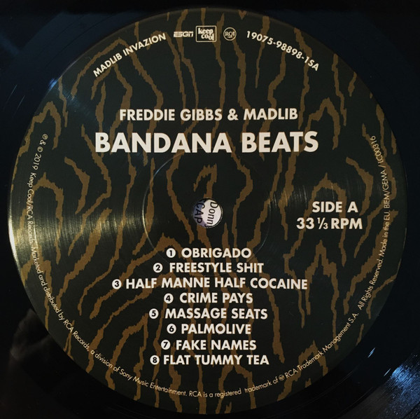 Freddie Gibbs & Madlib - Bandana Beats | Madlib Invazion (19075-98898-1S) - 3 Freddie Gibbs & Madlib - Bandana Beats | Madlib Invazion (19075-98898-1S) - 3
