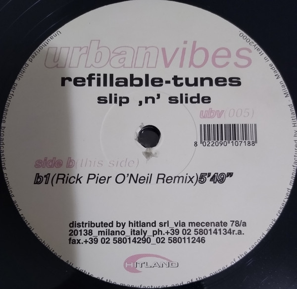 Refillable-Tunes - Slip 'N' Slide | Urban Vibes (UBV 005) - 3