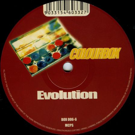 Evolution - The 1st Evolution | Colourbox (BOX 006-6) - 2