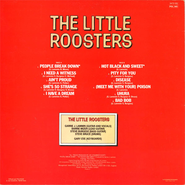 The Little Roosters - The Little Roosters | Polydor (2473 125) - 2