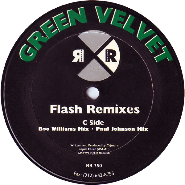 Green Velvet - Flash (Remixes) | Relief Records (RR 750) - 3 Green Velvet - Flash (Remixes) | Relief Records (RR 750) - 3