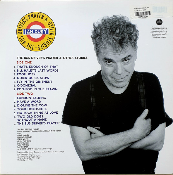 Ian Dury - The Bus Driver's Prayer & Other Stories | Demon Records (DEMREC61) - 3 Ian Dury - The Bus Driver's Prayer & Other Stories | Demon Records (DEMREC61) - 3