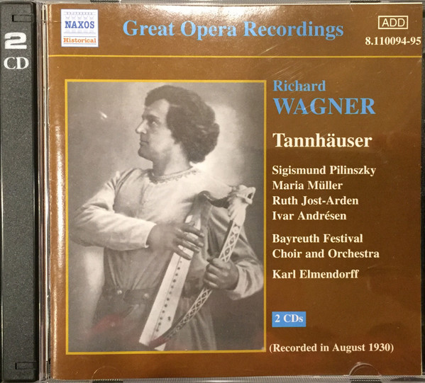 Richard Wagner - Tannhäuser | Naxos Historical (8.110094) - main