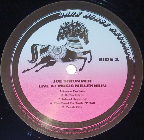 Joe Strummer - Live At Music Millennium | Dark Horse Records (DH0013) - 3 Joe Strummer - Live At Music Millennium | Dark Horse Records (DH0013) - 3