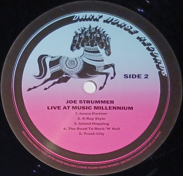 Joe Strummer - Live At Music Millennium | Dark Horse Records (DH0013) - 4 Joe Strummer - Live At Music Millennium | Dark Horse Records (DH0013) - 4