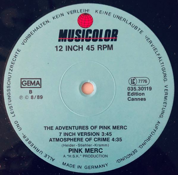 Pink Merc - The Adventures Of Pink Merc | Musicolor (035.30119) - 4 Pink Merc - The Adventures Of Pink Merc | Musicolor (035.30119) - 4