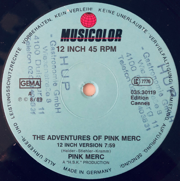 Pink Merc - The Adventures Of Pink Merc | Musicolor (035.30119) - 3 Pink Merc - The Adventures Of Pink Merc | Musicolor (035.30119) - 3