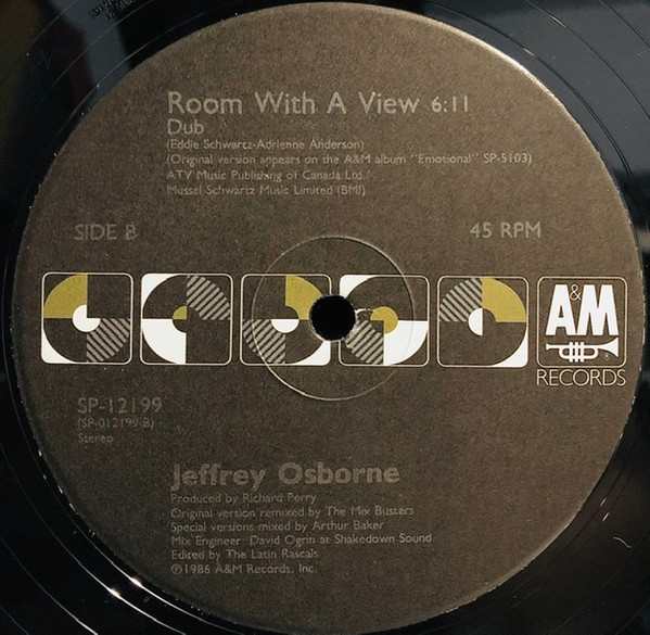 Jeffrey Osborne - Room With A View | A&M Records (SP-12199) - 4 Jeffrey Osborne - Room With A View | A&M Records (SP-12199) - 4