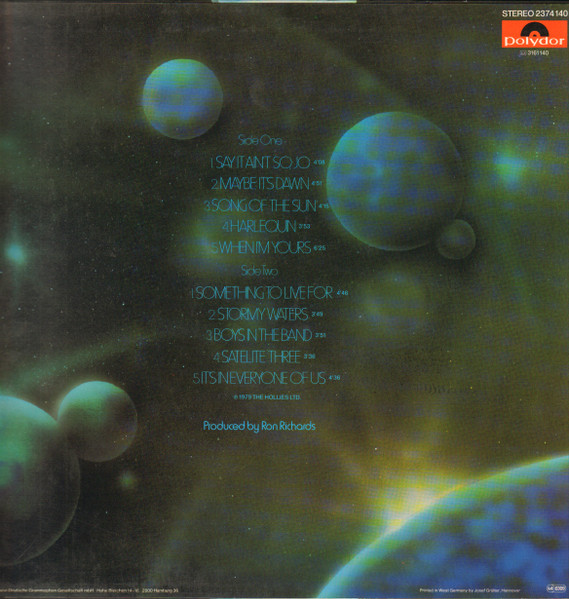 The Hollies - Five Three One - Double Seven O Four | Polydor (2374 140) - 2