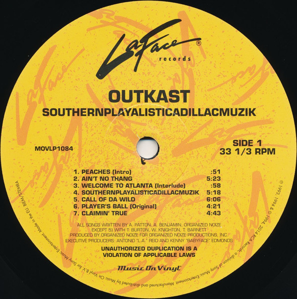 OutKast - Southernplayalisticadillacmuzik | Music On Vinyl (MOVLP1084) - 4
