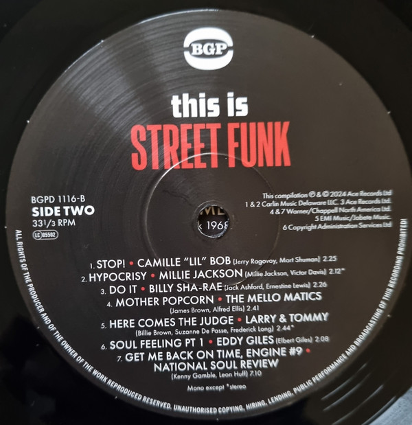 Various - This Is Street Funk 1968-1974 | BGP Records (BGPD 1116) - 3
