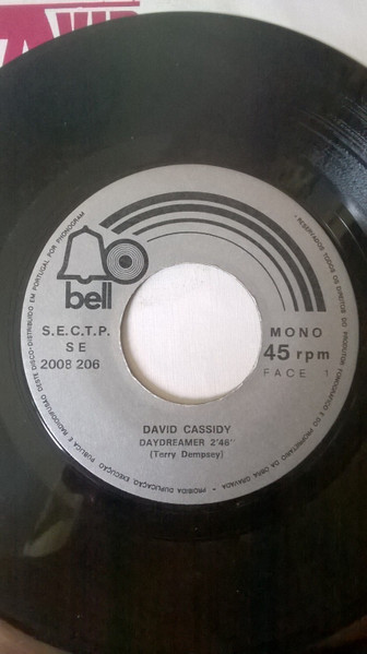 David Cassidy - Daydreamer / The Puppy Song | Bell Records (2008 206) - 3