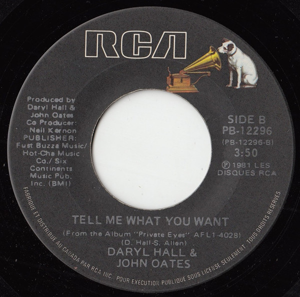 Daryl Hall & John Oates - Private Eyes | RCA (PB-12296) - 2