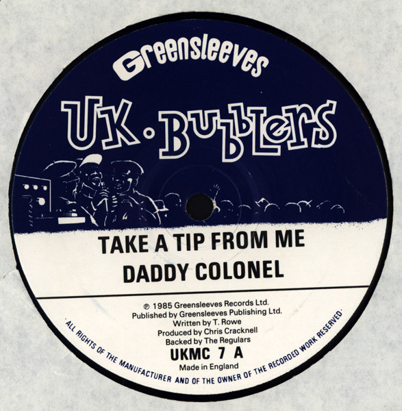 Daddy Colonel - Take A Tip From Me | UK Bubblers (UKMC 7) - 3