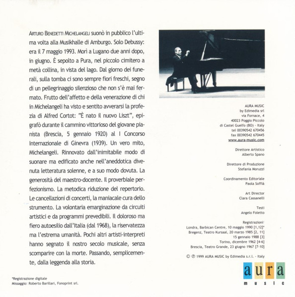 Arturo Benedetti Michelangeli - Chopin / 2 | Aura Music (AUR 227-2) - 4
