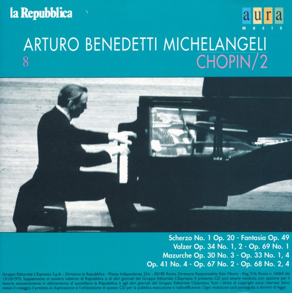 Arturo Benedetti Michelangeli - Chopin / 2 | Aura Music (AUR 227-2)