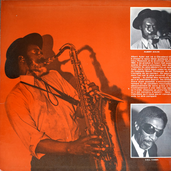 Albert Ayler - Nuits De La Fondation Maeght Volume 1 | Shandar (SR 10 000) - 2