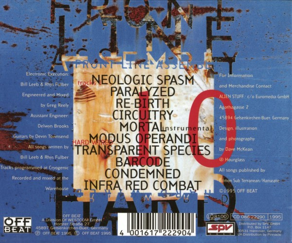 Front Line Assembly - Hard Wired | Off Beat (SPV 086-22290) - 2