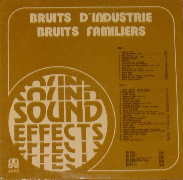 No Artist - Bruits D'Industrie Bruits Familiers | Auvidis (AV 4187) - 4 No Artist - Bruits D'Industrie Bruits Familiers | Auvidis (AV 4187) - 4