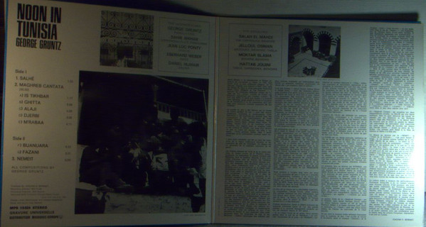 George Gruntz - Noon In Tunisia | MPS Records (MPS 15024 ST) - 2 George Gruntz - Noon In Tunisia | MPS Records (MPS 15024 ST) - 2
