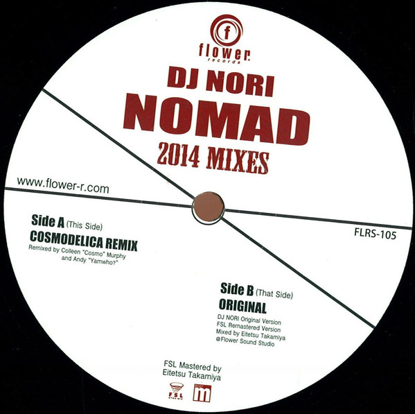 DJ Nori - Nomad (2014 Mixes) | Flower Records (FLRS 105) - main