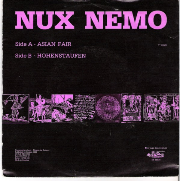 Nux Nemo - Asian Fair | Clip Records (DS 15476) - 2 Nux Nemo - Asian Fair | Clip Records (DS 15476) - 2