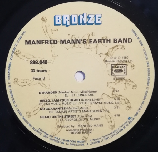 Manfred Mann's Earth Band - Chance | Bronze (893.040) - 4