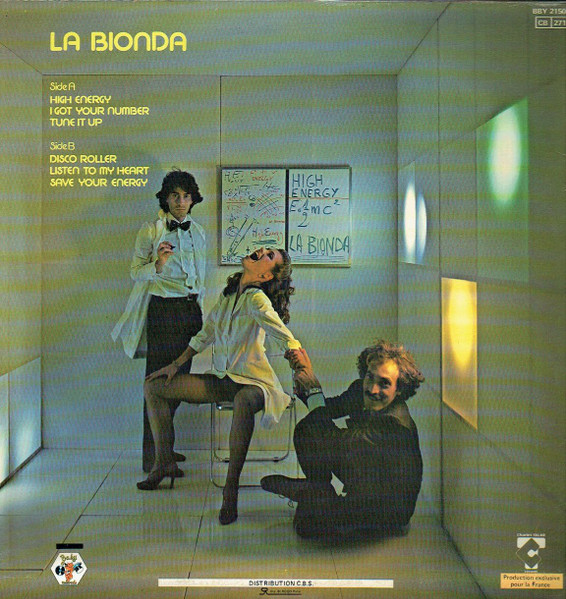 La Bionda - High Energy | Baby Records (BBY 21501) - 2 La Bionda - High Energy | Baby Records (BBY 21501) - 2
