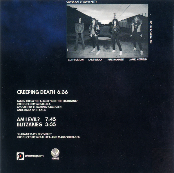 Metallica - Creeping Death / Jump In The Fire | Vertigo (842 219-2) - 2
