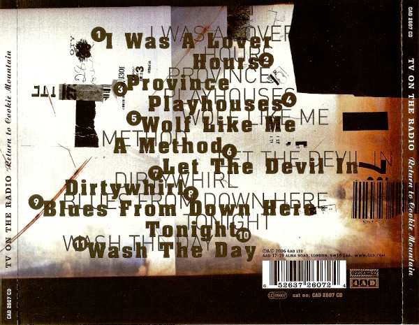 TV On The Radio - Return To Cookie Mountain | 4AD (CAD 2607 CD) - 2
