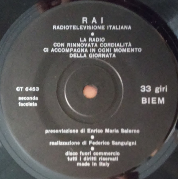 No Artist - La Radio Con Rinnovata Cordialità Ci Accompagna In Ogni Momento Della Giornata | RAI Radiotelevisione Italiana (CT 6452) - 4 No Artist - La Radio Con Rinnovata Cordialità Ci Accompagna In Ogni Momento Della Giornata | RAI Radiotelevisione Italiana (CT 6452) - 4