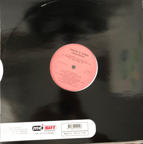 Shahin & Simon - Houseshaker | Mo'Bizz Recordings (MBZZ 014-12) - 2 Shahin & Simon - Houseshaker | Mo'Bizz Recordings (MBZZ 014-12) - 2