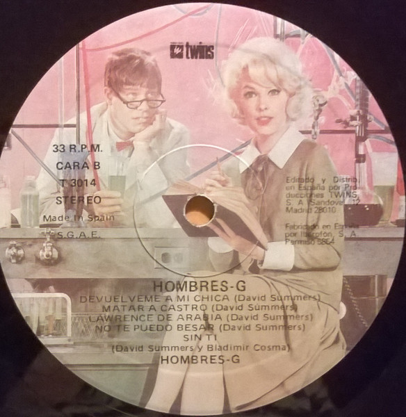 Hombres G - Hombres G | Producciones Twins (T 3014) - 4