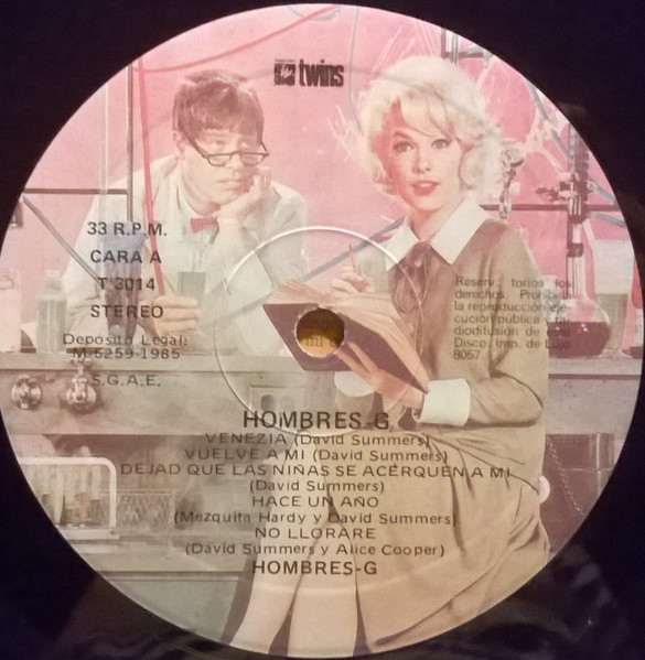 Hombres G - Hombres G | Producciones Twins (T 3014) - 3