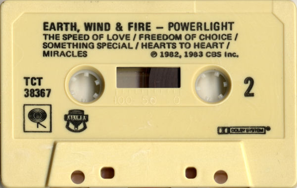 Earth, Wind & Fire - Powerlight | CBS (TCT 38367) - 4