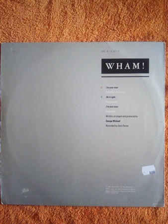 Wham! - I'm Your Man | Epic (EPC A 12.6716) - 2
