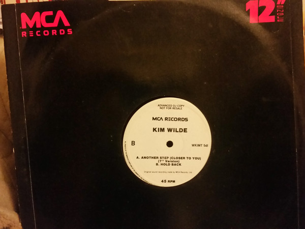 Kim Wilde And Junior - Another Step (Closer To You) | MCA Records (WKIMT 5dl) - 4