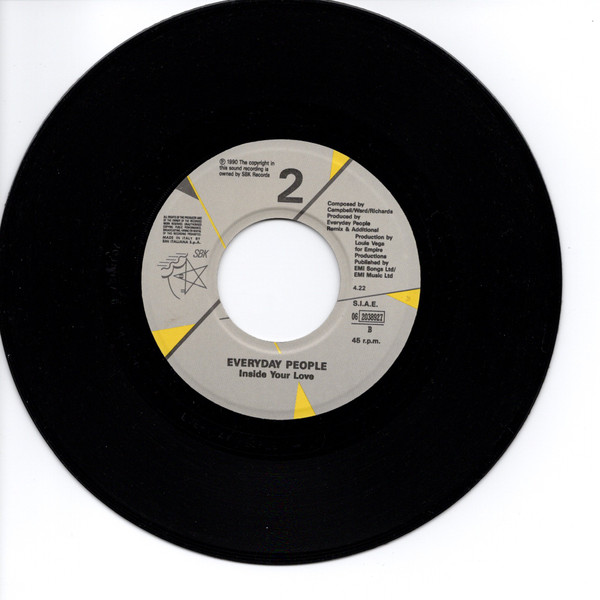 Everyday People - I Guess It Doesn`t Matter | SBK Records (06 2038927) - 4