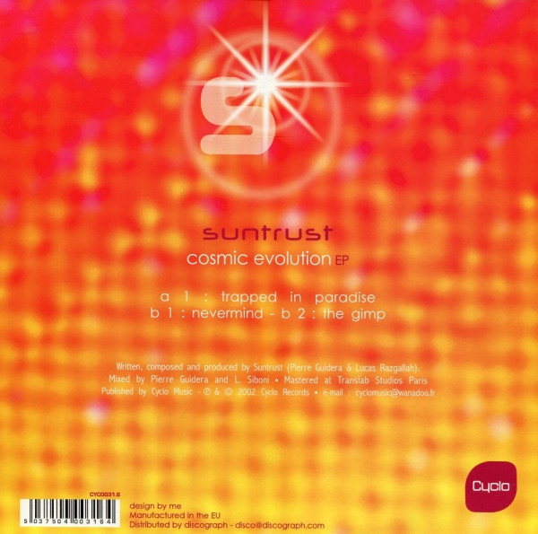Suntrust - Cosmic Evolution EP | Cyclo (CYC 0031.6) - 2