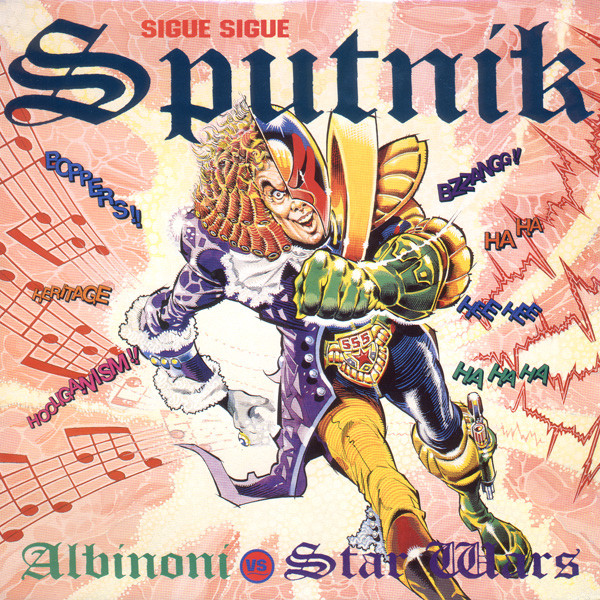Sigue Sigue Sputnik - Albinoni Vs Star Wars | Parlophone (12 SSS 4)