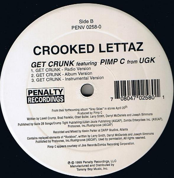 Crooked Lettaz - Firewater / Get Crunk | Penalty Recordings (PENV 0258-0) - main Crooked Lettaz - Firewater / Get Crunk | Penalty Recordings (PENV 0258-0) - main