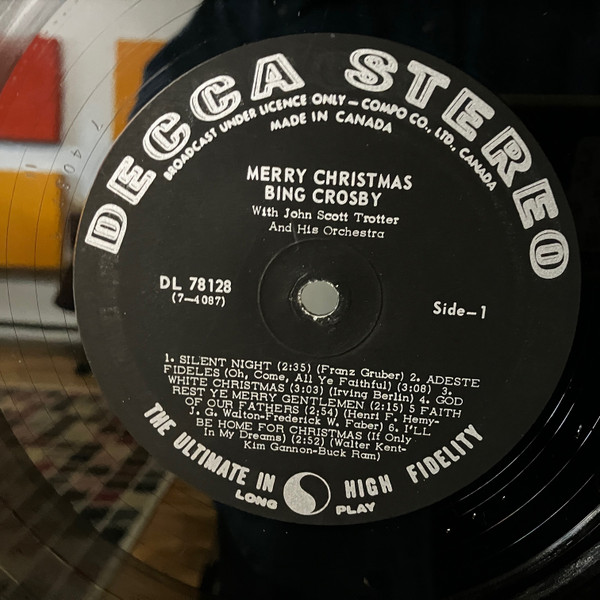 Bing Crosby - Merry Christmas | Decca (DL 78128) - 3 Bing Crosby - Merry Christmas | Decca (DL 78128) - 3