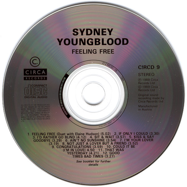 Sydney Youngblood - Feeling Free | Circa (CIRCD 9) - 3