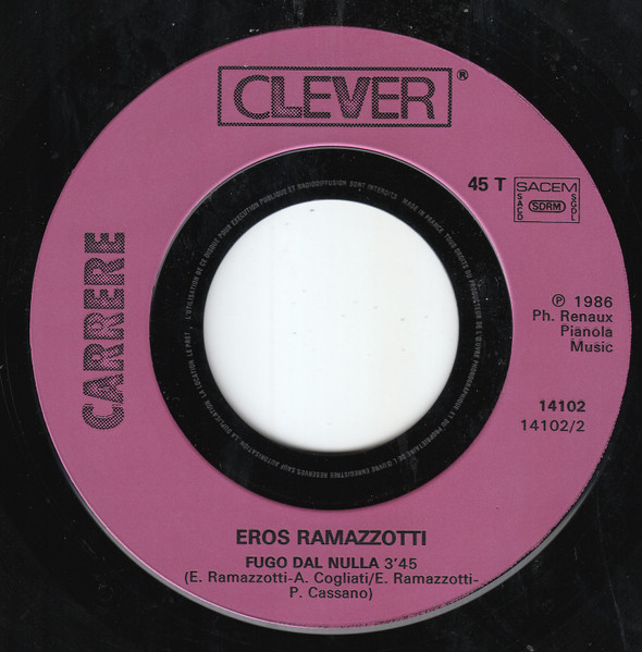 Eros Ramazzotti - Un Cuore Con Le Ali | Carrere (14102) - 4