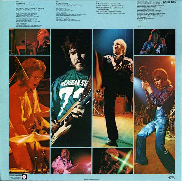 Bachman-Turner Overdrive - Not Fragile | Mercury (6463 138) - 2
