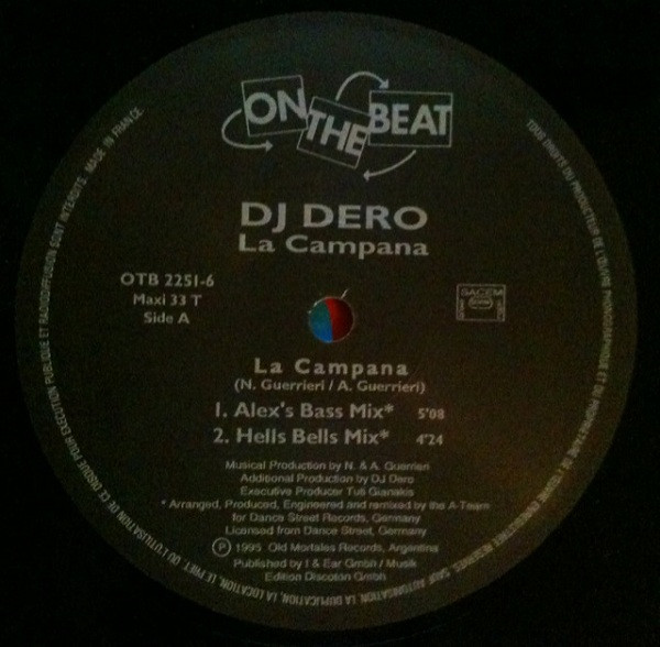 DJ Dero - La Campana | On The Beat (OTB 2251-6) - main