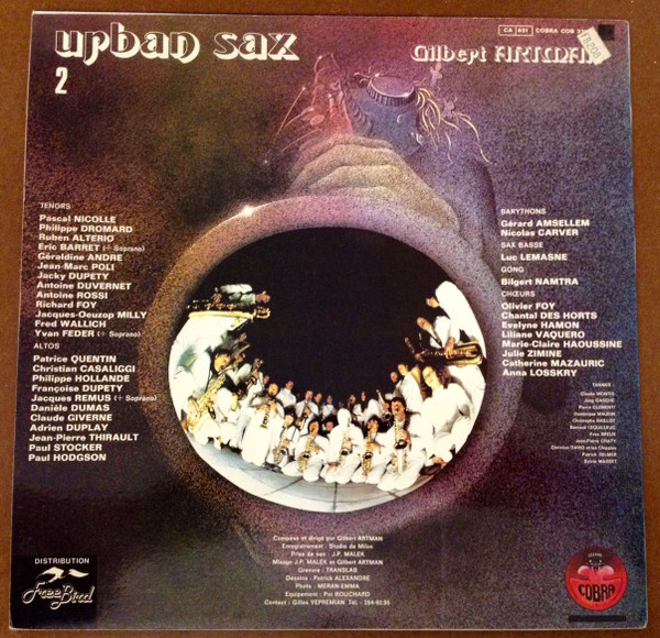 Urban Sax , Gilbert Artman - Urban Sax 2 | Cobra (COB 37017) - 2