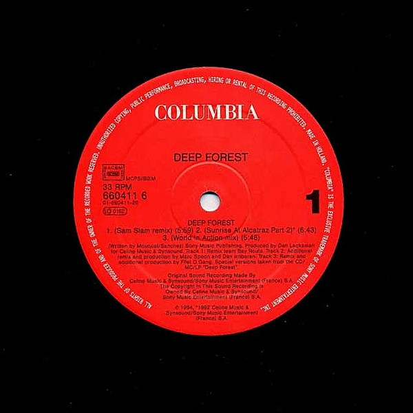 Deep Forest - Deep Forest | Columbia (660411 6) - 3